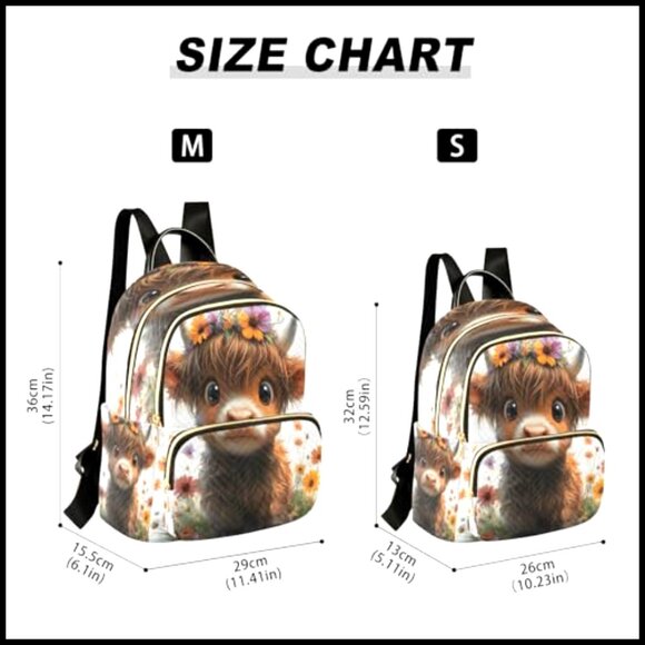 Mini Backpack Purse Lightweight Travel Daypack Shoulder Bag with Quilted Design main image 7